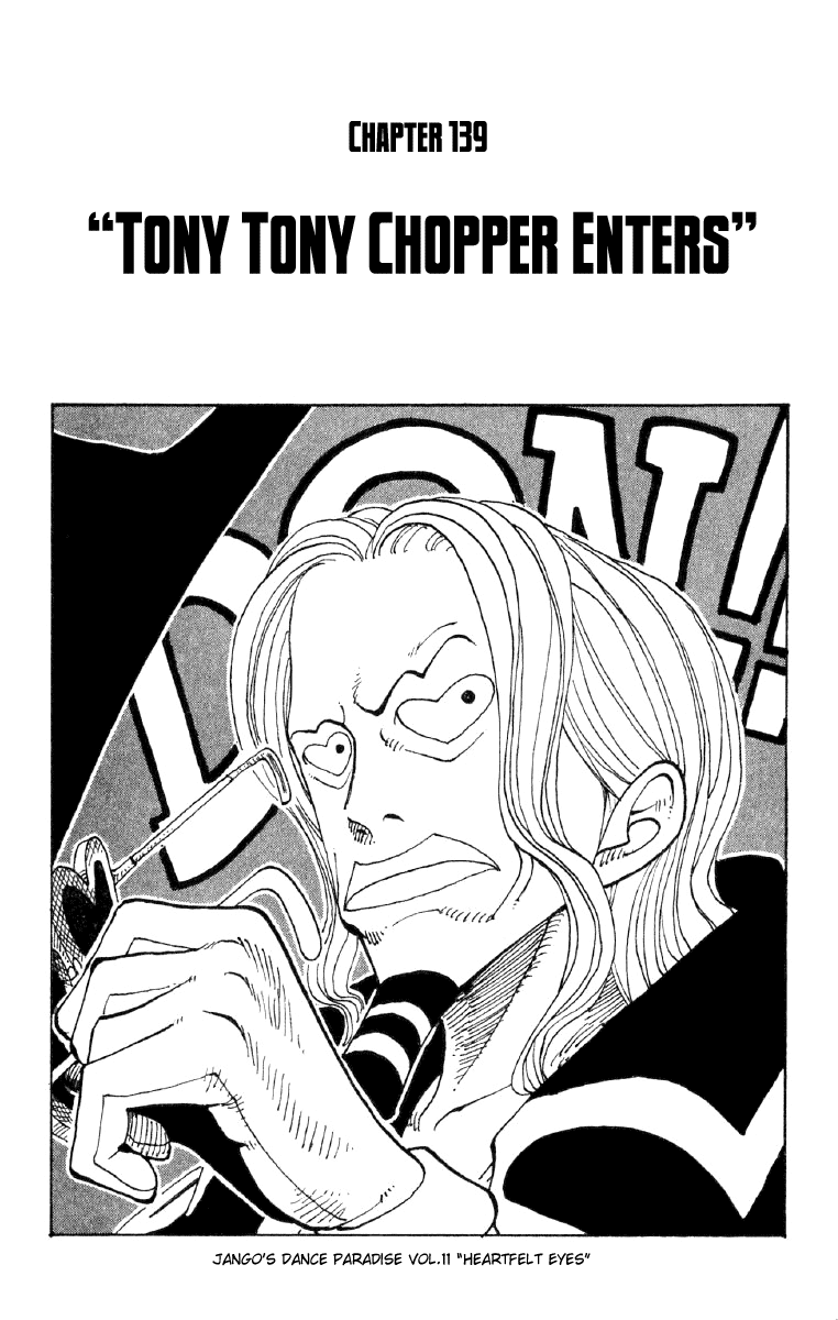 One Piece, Chapter 139 image 01